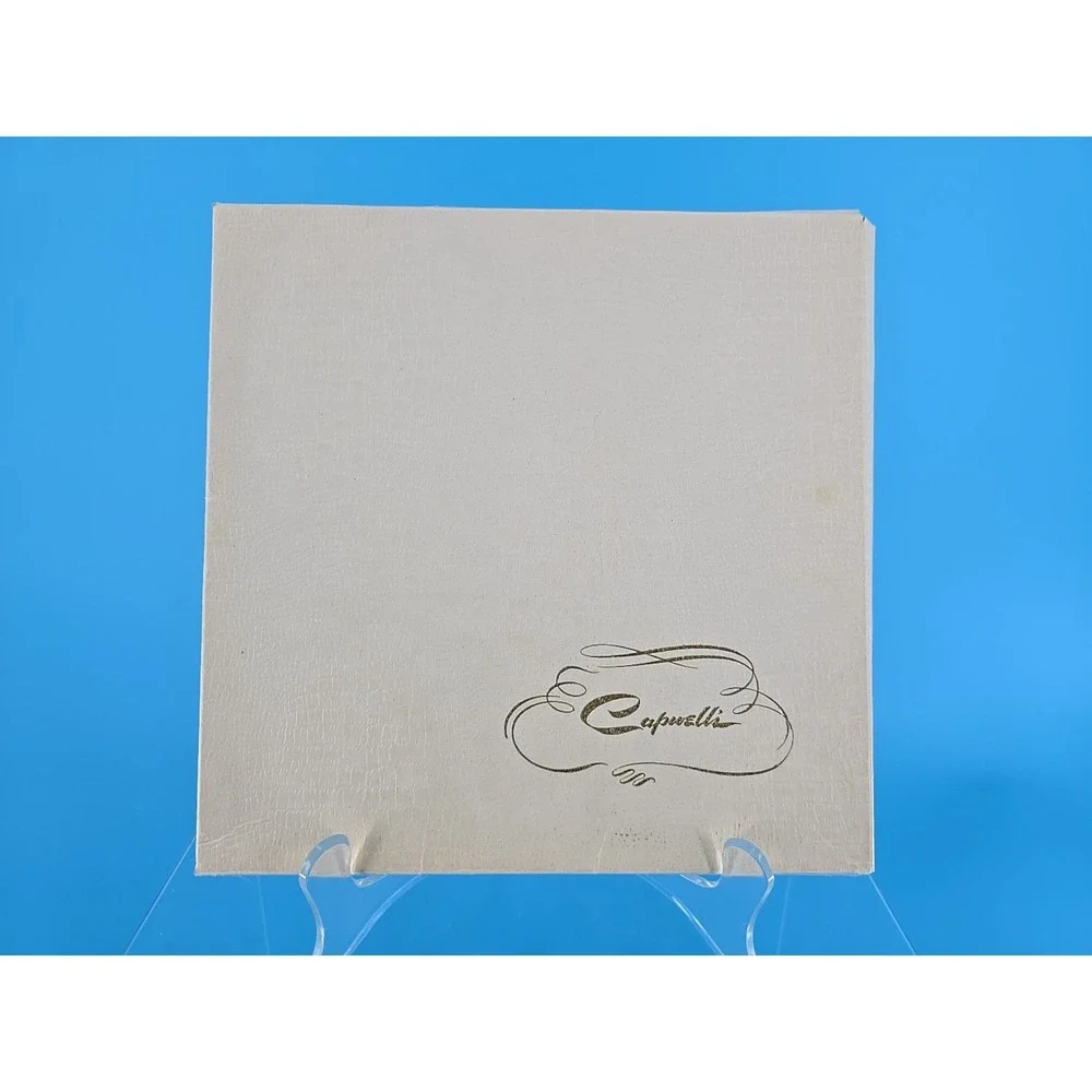 Vtg Capwell's Christmas DOILIE Set 1950 - 1959 Made in Switzerland W/‎ Box HL2